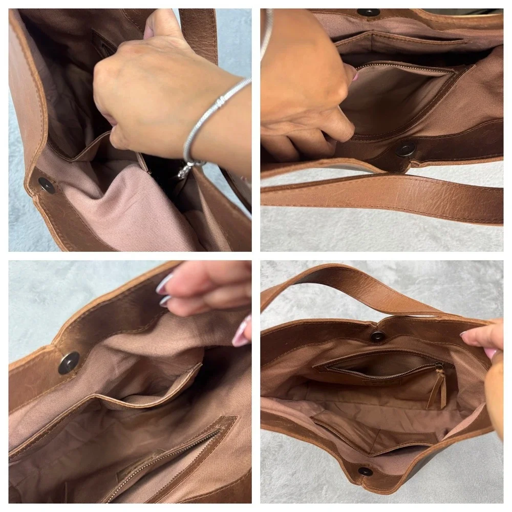 Able leather hobo